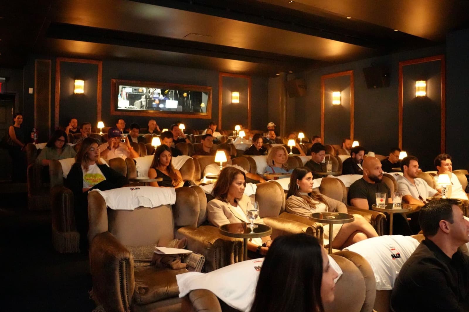 Audience at a Pygma screening night