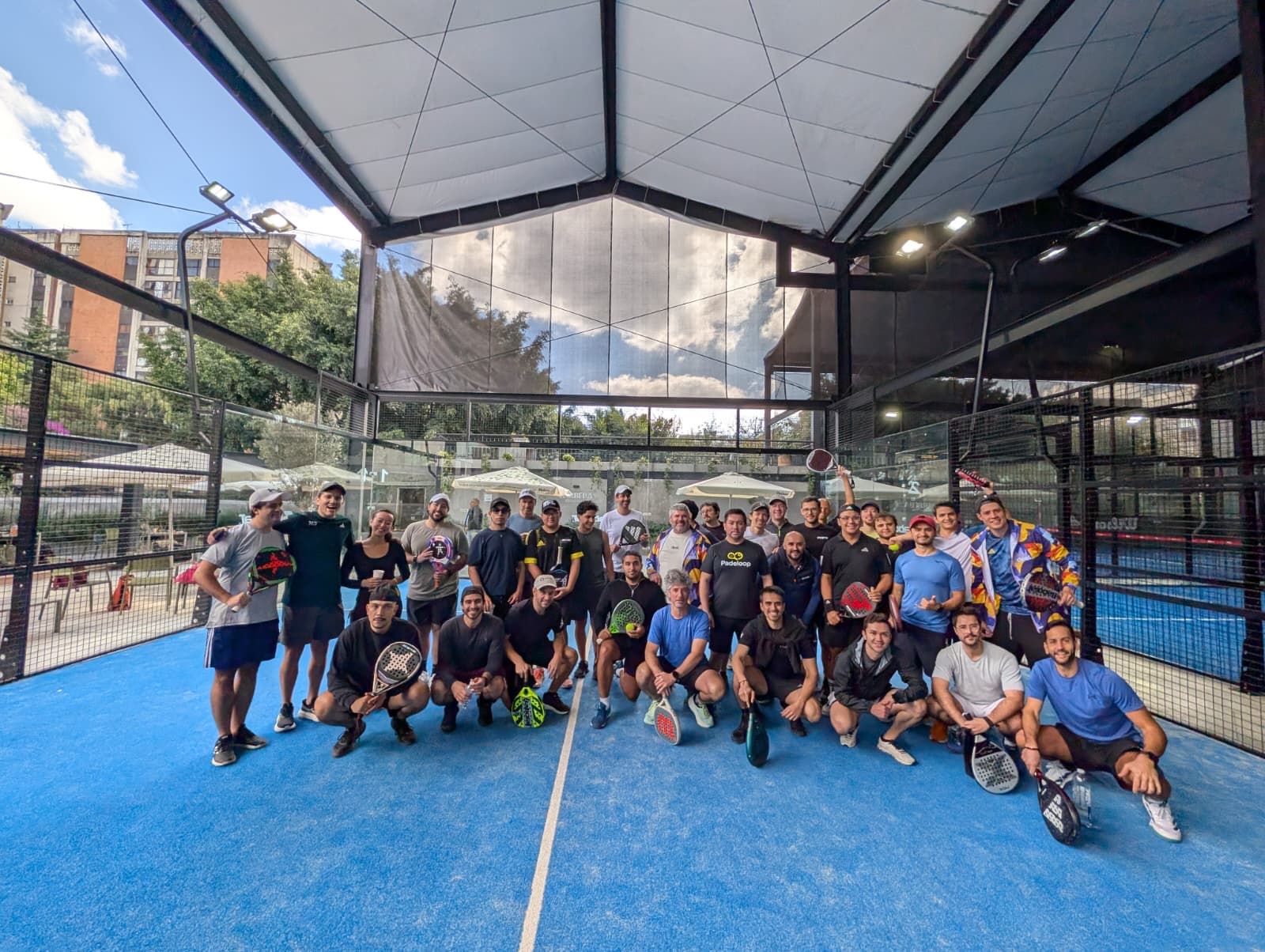Pygma padel tournament group photo